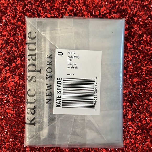 NEW IN PACKAGING KATE SPADE CARD HOLDER -BROWN ANIMAL PRINT - Picture 5 of 6